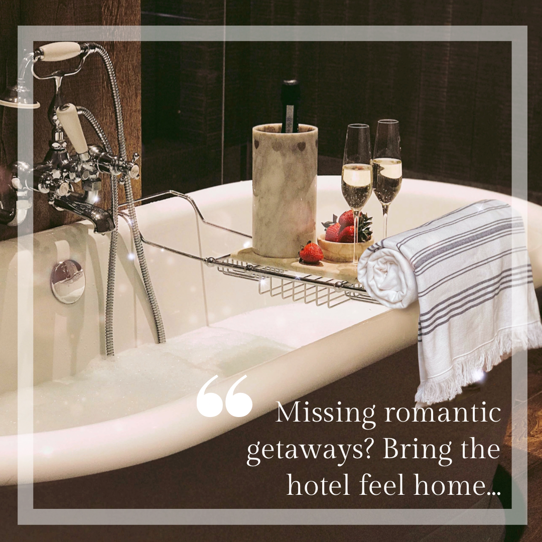 Can't getaway... bring hotel luxury to your home | Lockdown date night | Love and hugs | Valentine's 2021