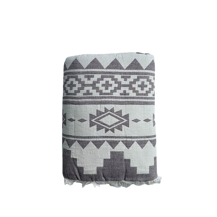 Maya Fleece Lined Throw