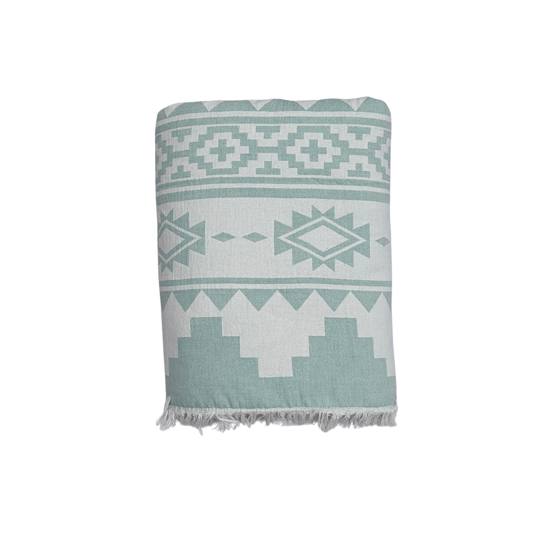 Maya Fleece Lined Throw